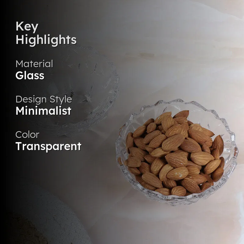 Drystan Glass Dessert Bowl (200 ML) - Set Of Two media 2