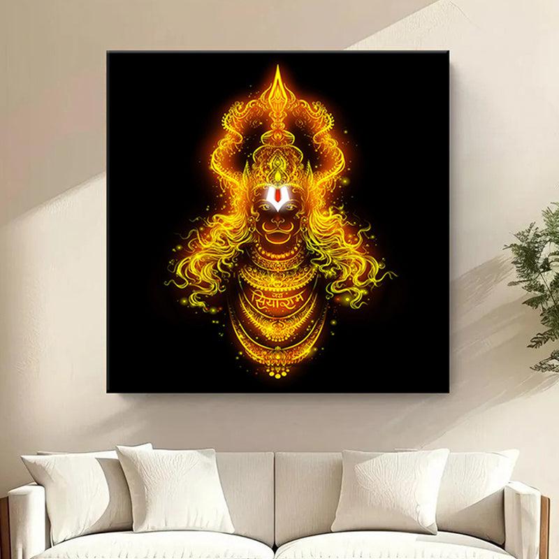 Hanuman Wall Painting