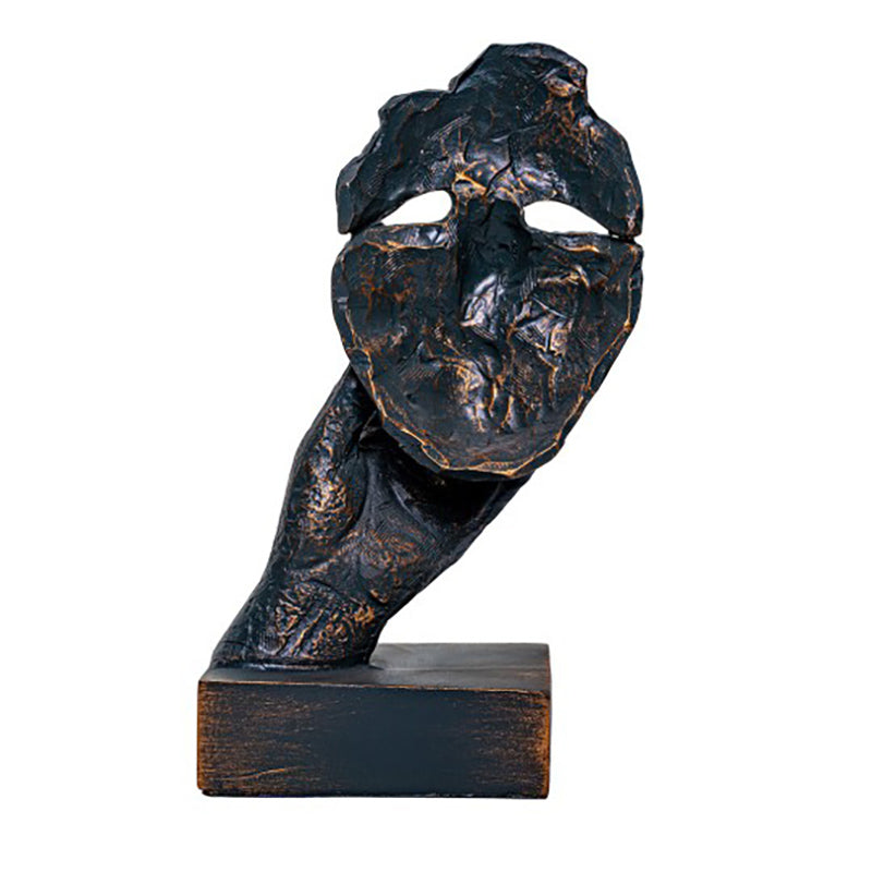 Human Emotions Resin Showpiece - Black media 5