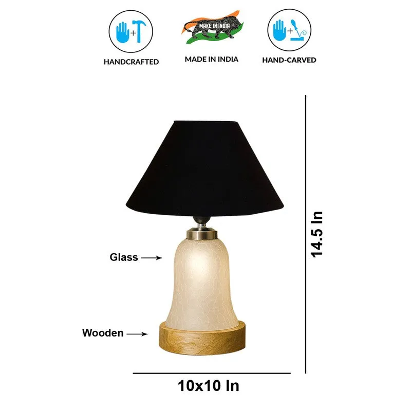 Zoravelle Wooden Table Lamp - Black media 9