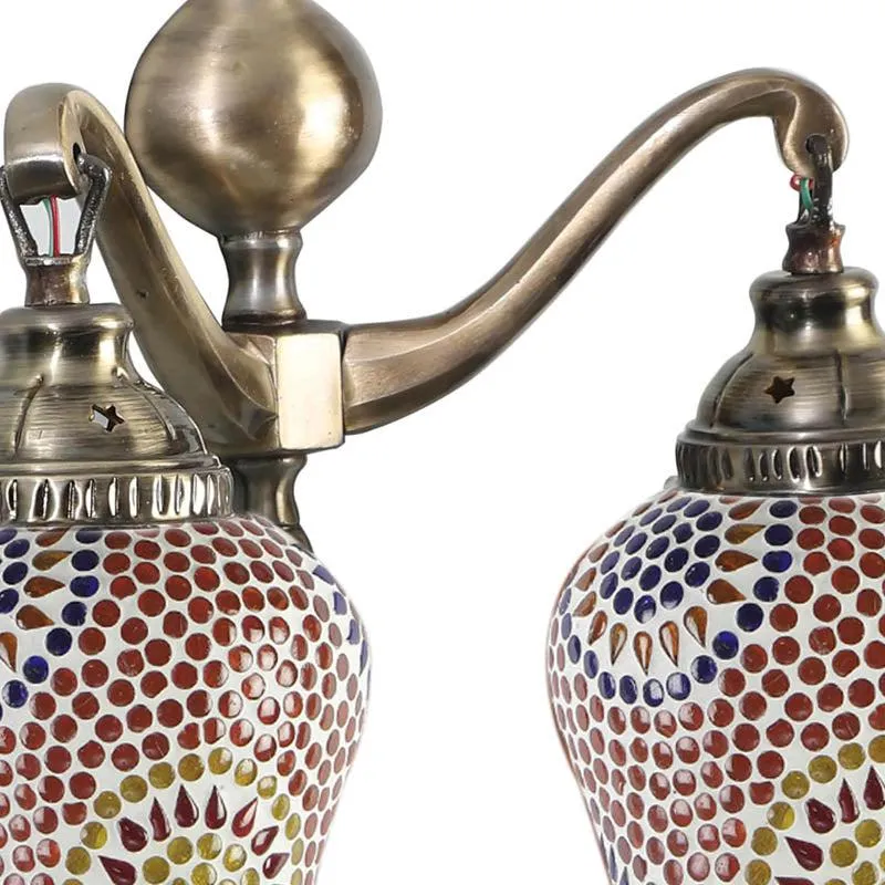 Varna Metal Mosaic Wall Lamp media 8