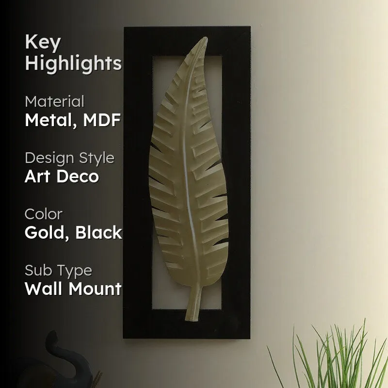 Hypnos Feather Metal Wall Accent media 2