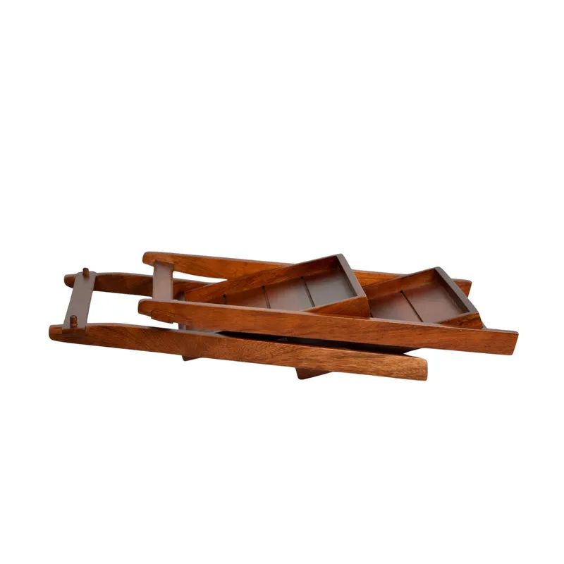 Mojo Wooden Double Decker Organizer media 9