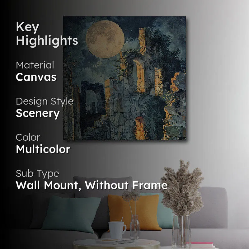 Ruins Of Past Canvas Wall Art media 2