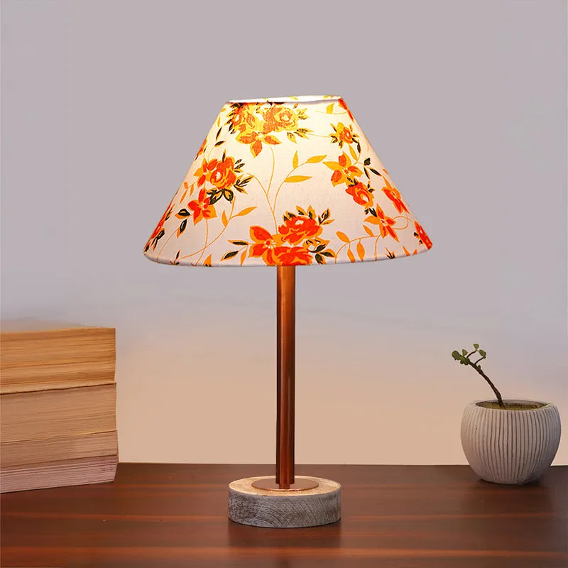 Ornexa Cone Rodin Wooden Table Lamp - Multicolor media 2
