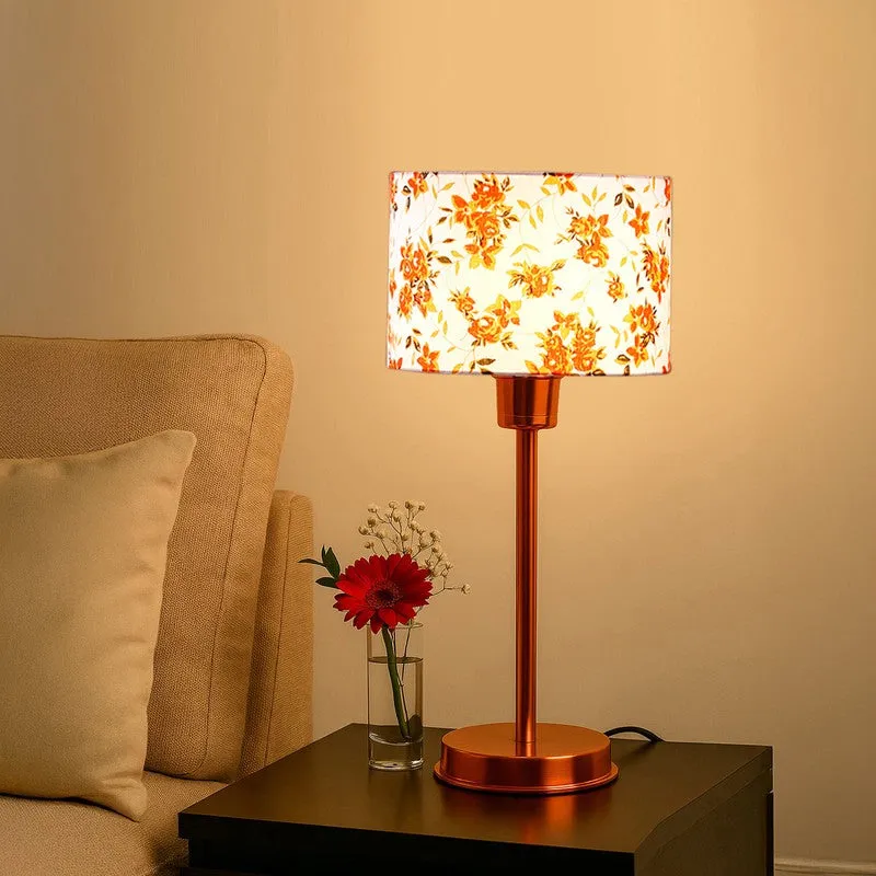 Kavira Soly Floral Metal Table Lamp - Multicolor media 3