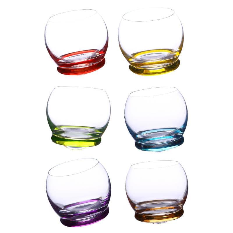 Ciara Bohemia Crystal Whiskey Glass (390 ML) - Set Of Six media 3