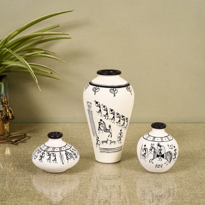 Mikasa Terracotta Vase - Set Of Three media 1