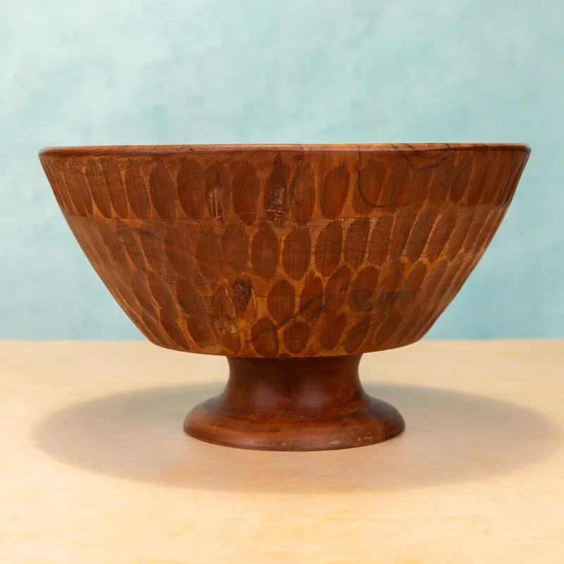 RusticCharm Wood Mixing Bowl - 2900 mL media 5