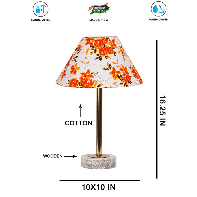 Solenne Cone Rodin Wooden Table Lamp - Multicolor media 7