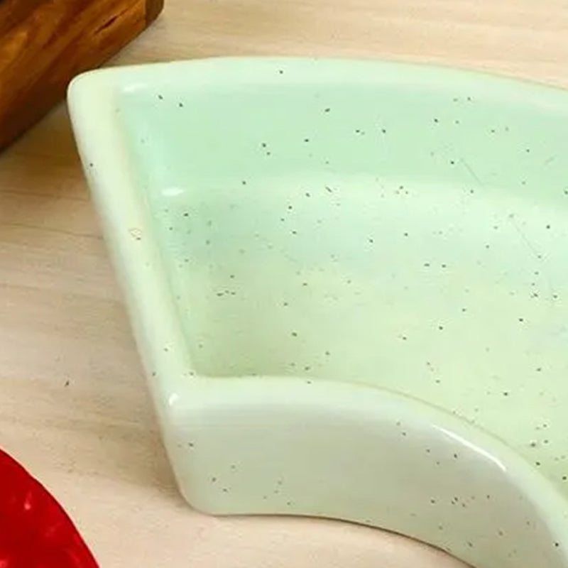 Lemongrass Hemi Handmade Ceramic Platter media 3