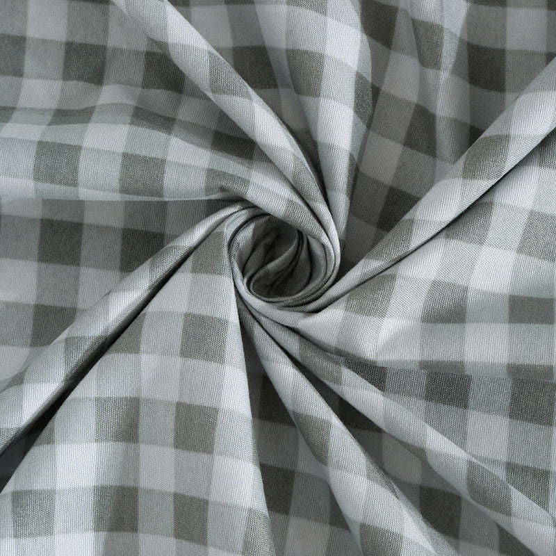 Plaid Nights Geometric Bedsheet - 130 GSM media 5