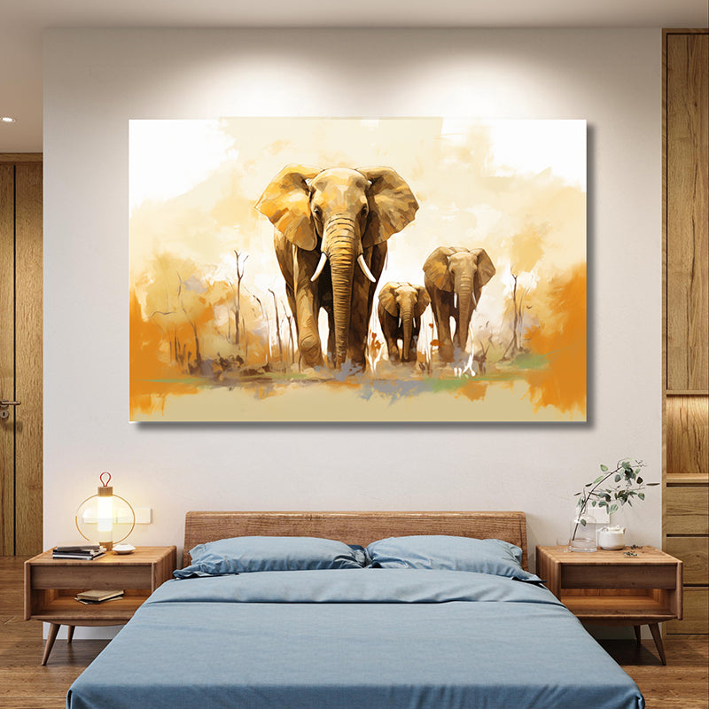 Savannah Family Canvas Wall Art