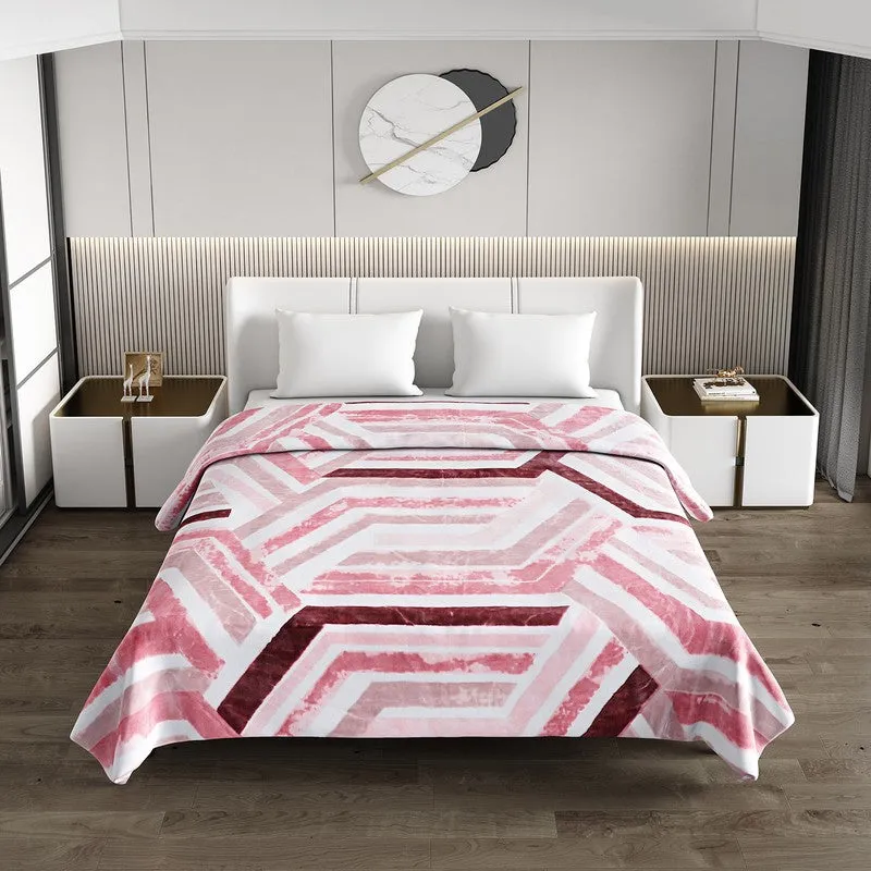 Monte Carlo Blush Harmony Blanket - 1000 GSM media 3