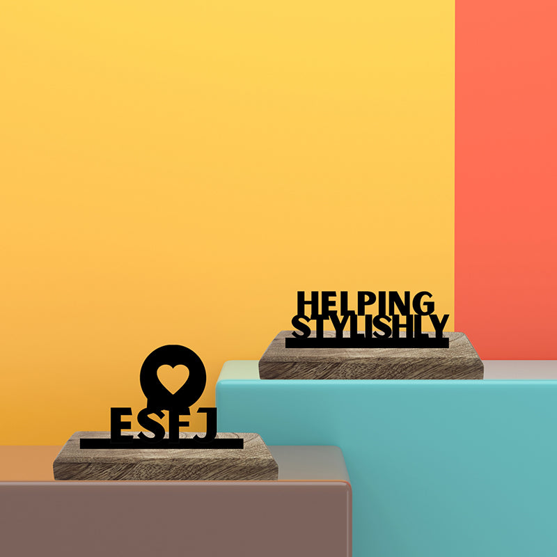 Helpful ESFJ Showpiece - Set Of Two