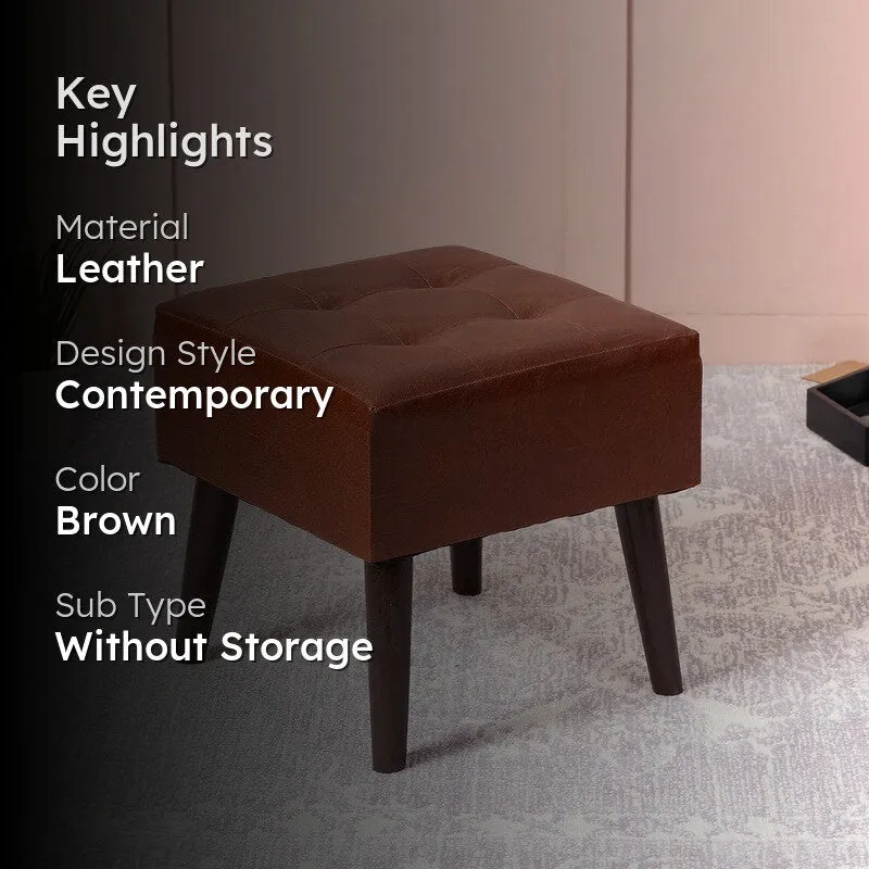 Metro Unit Ottoman - Brown media 2