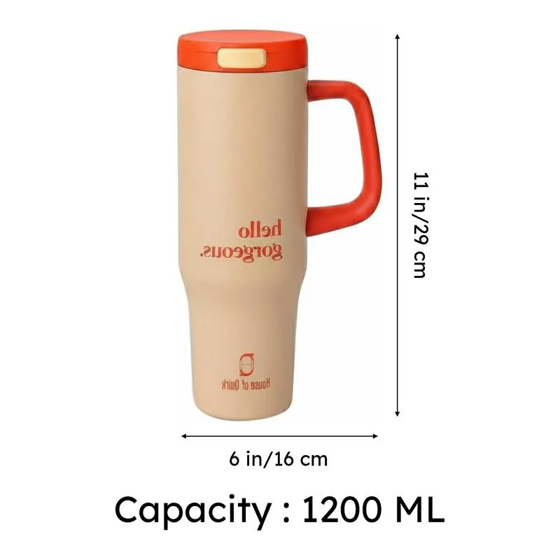 Aqua Graffiti Stainless Steel Tumbler - 1200 ML media 12