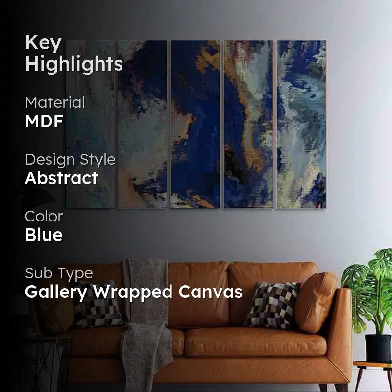 Ether Wall Art - Five Piece Set media 2