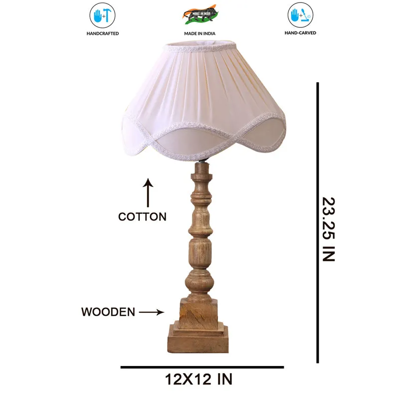 Valencia Arbor Wooden Table Lamp media 7