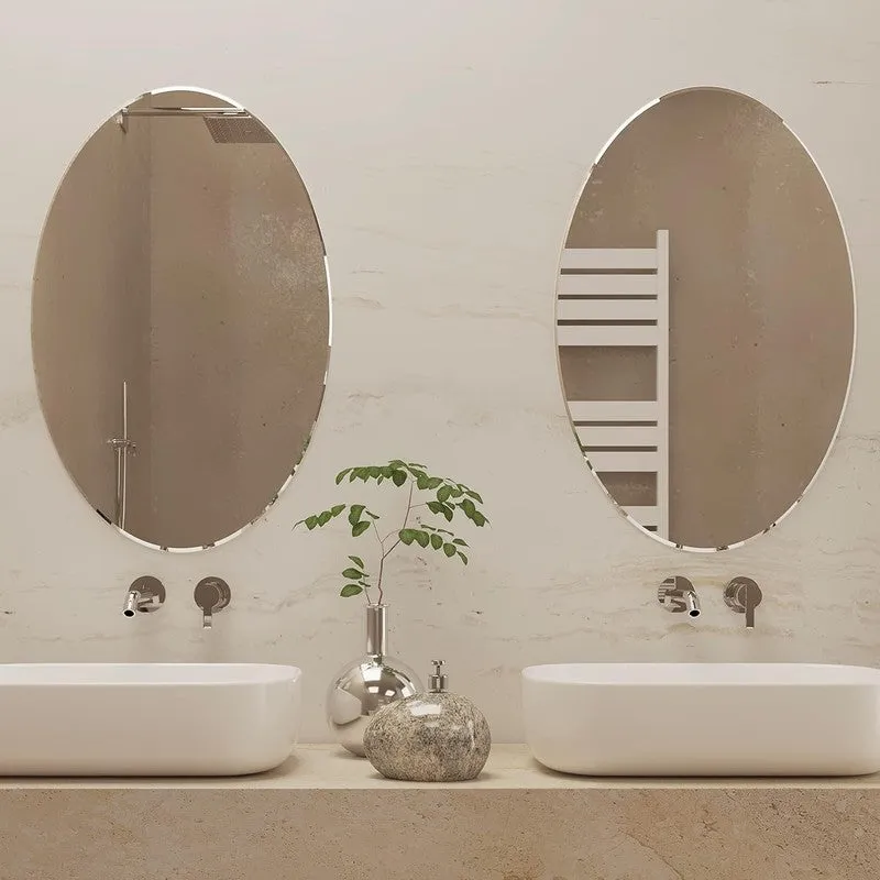 Hydra Shine Bath Mirror - Set Of Two media 1