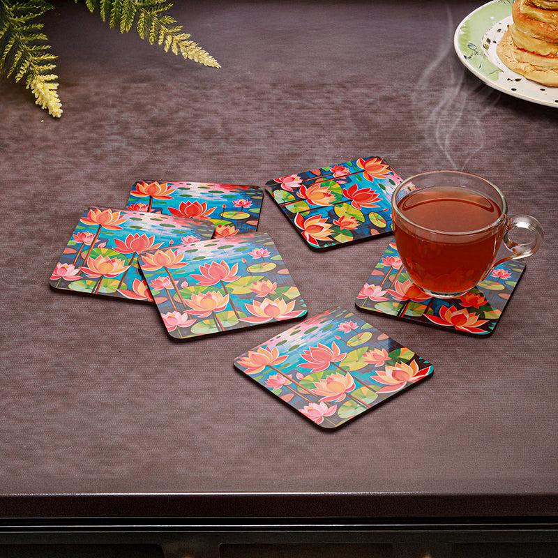 Eshu Wood Coaster - Set Of Six
