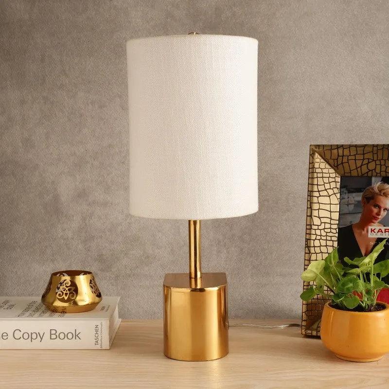 Siena Table Lamp - White,Gold media 3