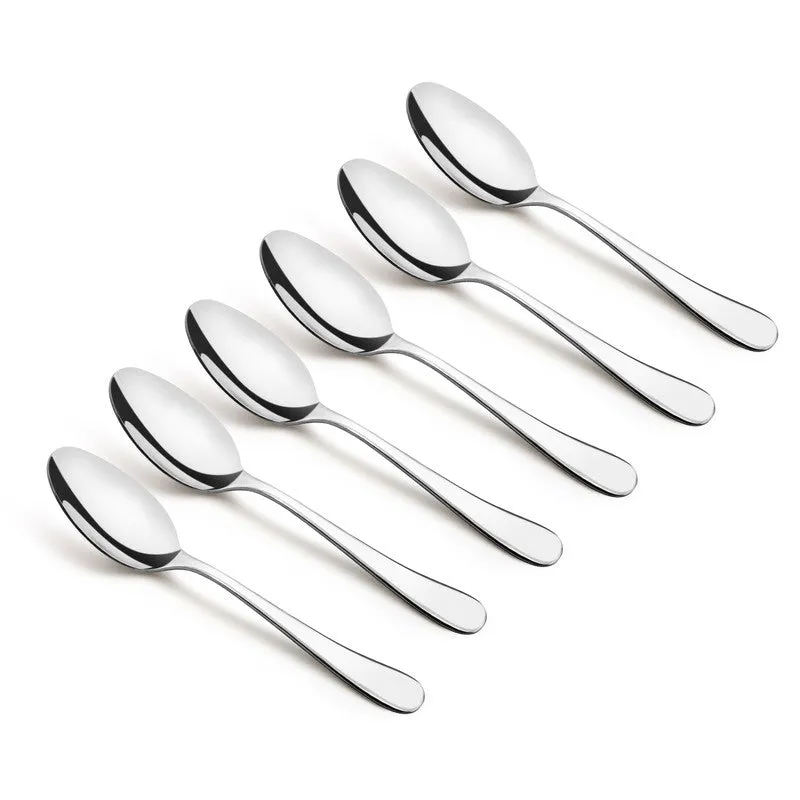Baguette Stainless Steel Dinner Spoon - Set of Six media 3