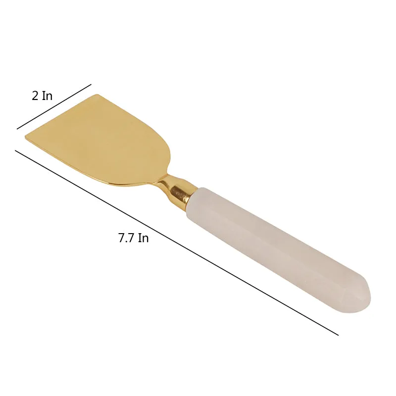 Stone Fusion Marble Cheese Knife Set - Three Piece Set media 6