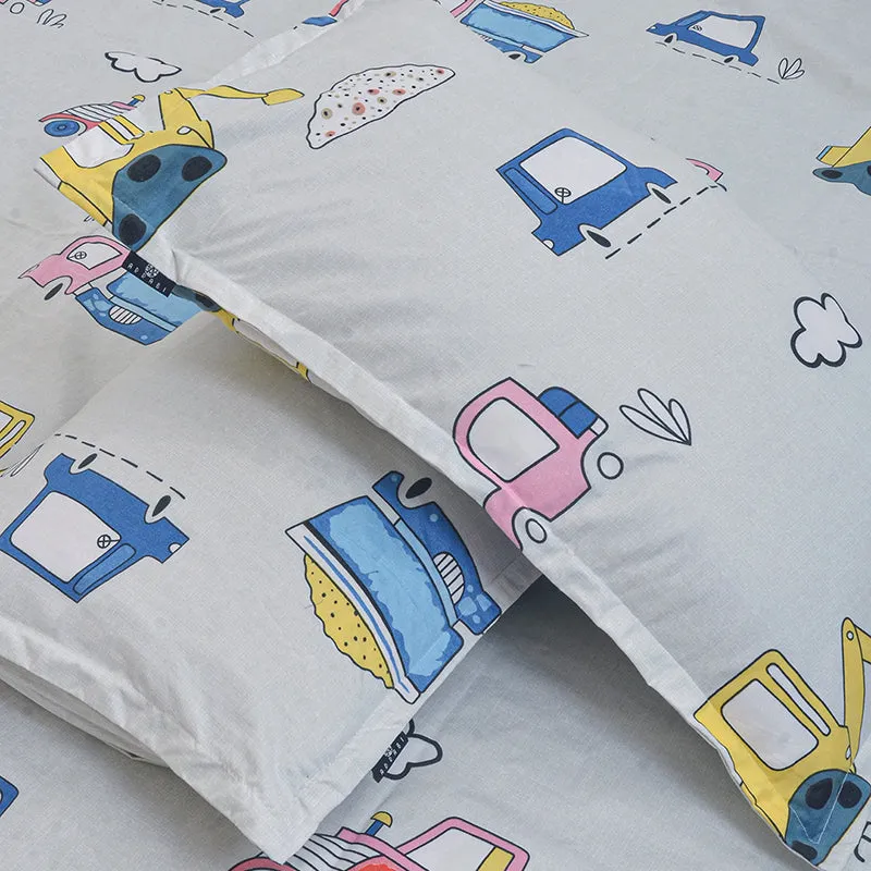 Motorcade Bedsheet - 180 GSM media 5