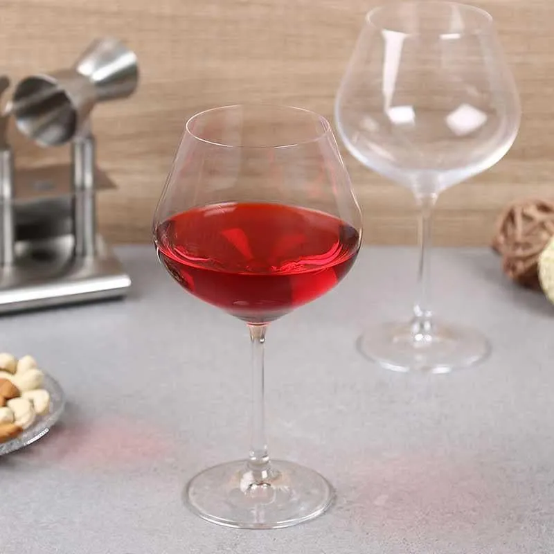 Sommelier Bohemia Crystal Red Wine Glasses (570ml) - Set Of Six media 1