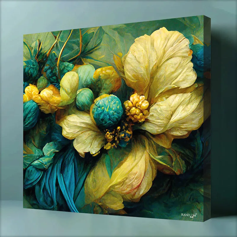 Fantasy Flora II Wall Painting media 6