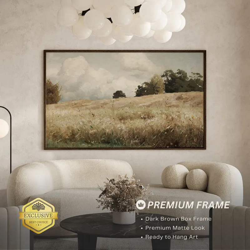 Rustic Glades Wood Wall Art With Frame - Black media 3