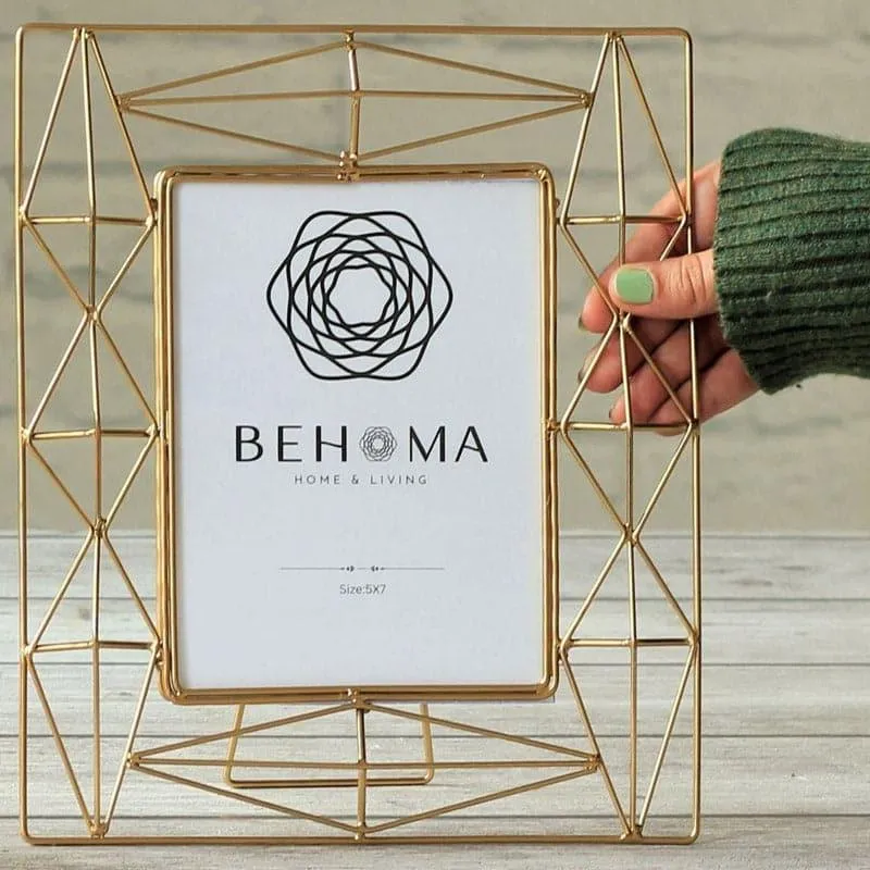 Geometric Jolly Photo frame - Large media 3
