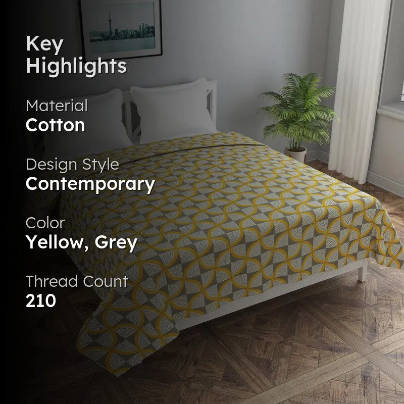 Symmetry Shift Cotton Duvet Cover - 210 TC media 2