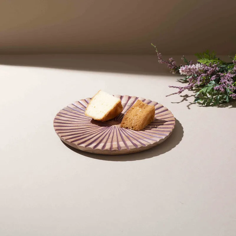 Opulence Handcrafted Mango Wood Platter - Brown media 5