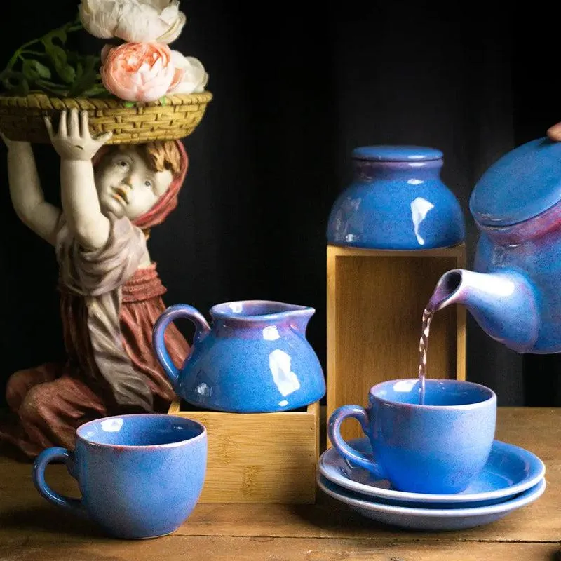 Periela Handmade Tea Set - Eleven Piece Set media 4