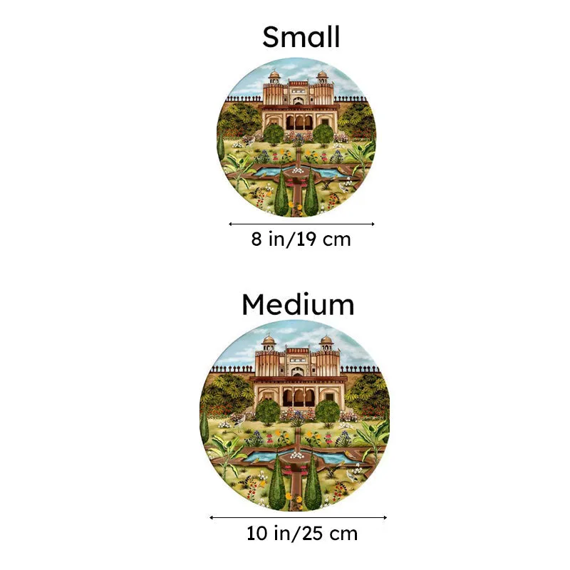 Mughal Era Garden Decorative Plates media 5