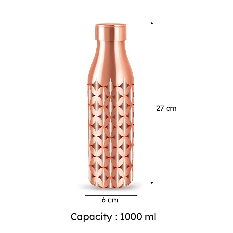 Salvatrix Copper Water Bottle - 1000 mL media 8