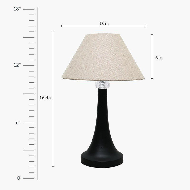 Knox Jute Table Lamp - Beige,Black media 7