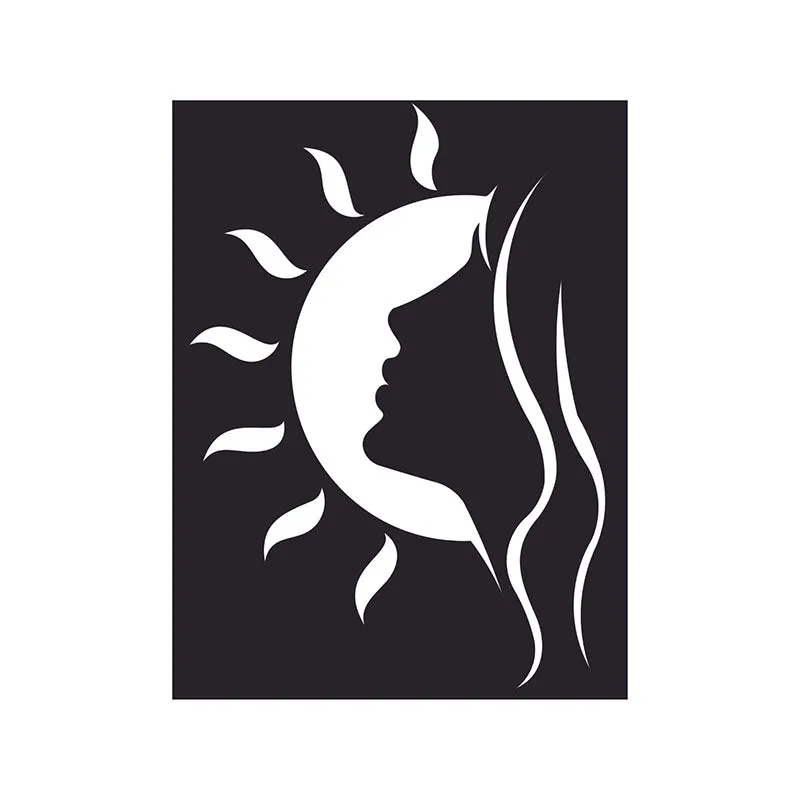 Lady And Sun Black Iron Wall Accent media 3
