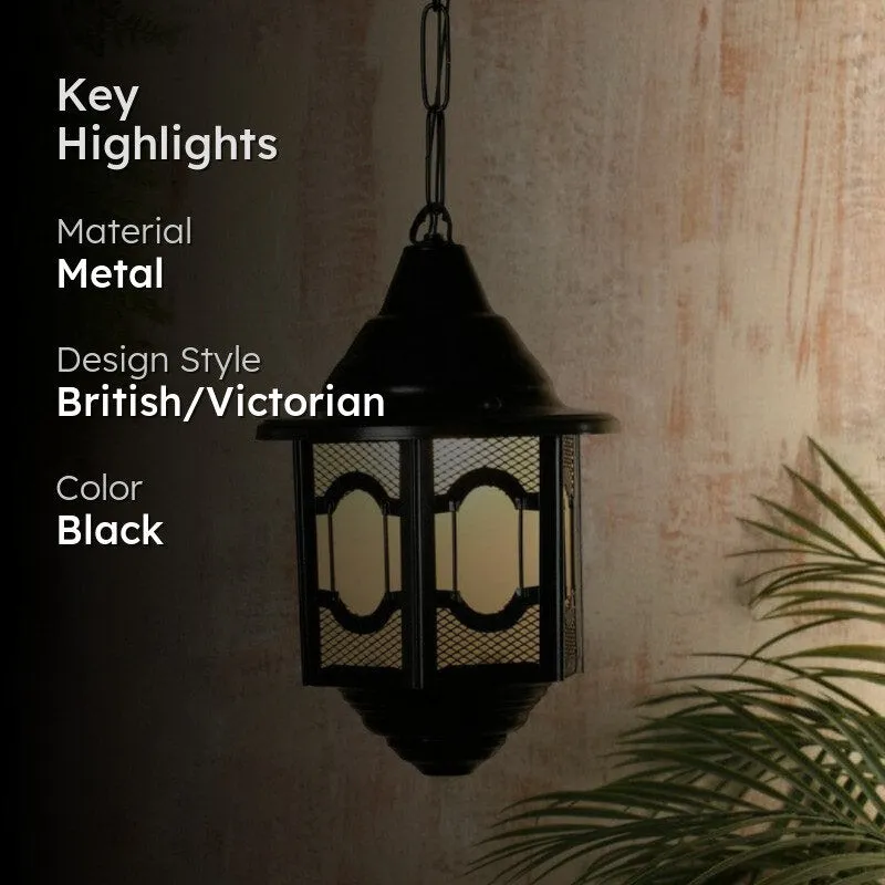 Favi Lantern Metal Ceiling Lamp media 2