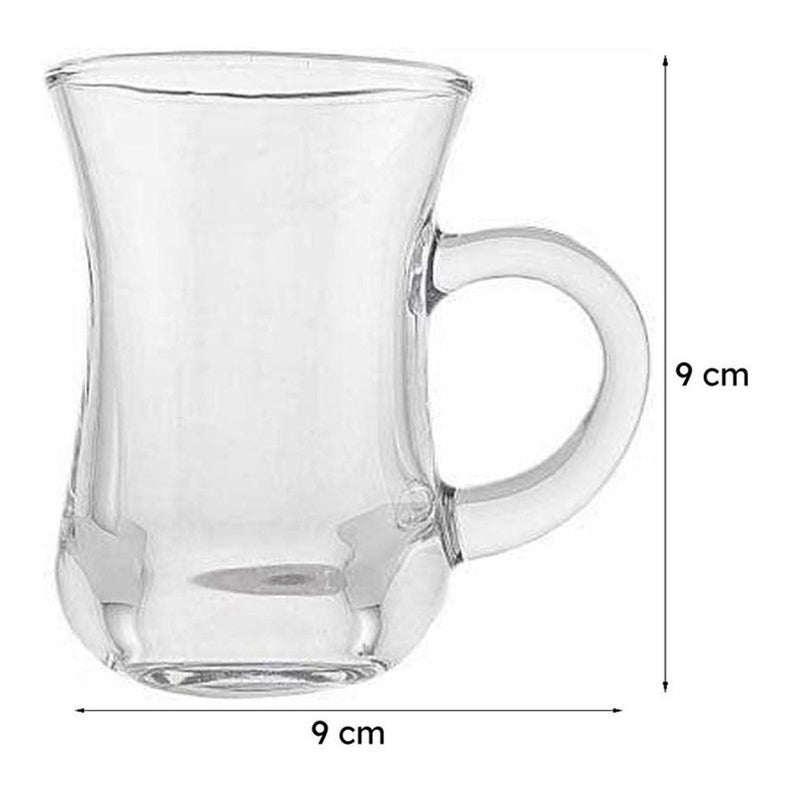 Revatilize Glass Tea Cup (135 mL Each)  -  Set of Six media 7