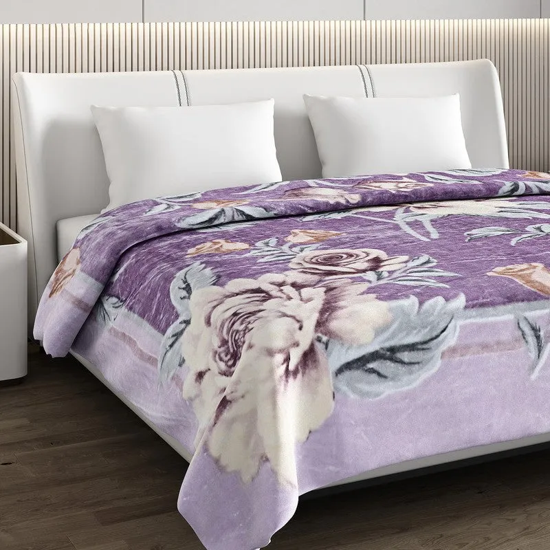 Monte Carlo Violet Embrace Blanket - 600 GSM media 4