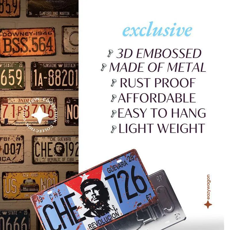 Weathered Restroom Sign Retro Metal Wall Accent media 4