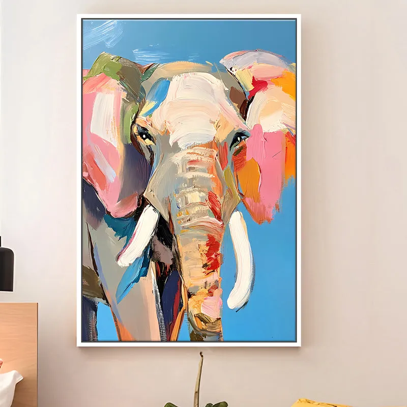 Giant Of Savannah Wall Art With Frame media 2