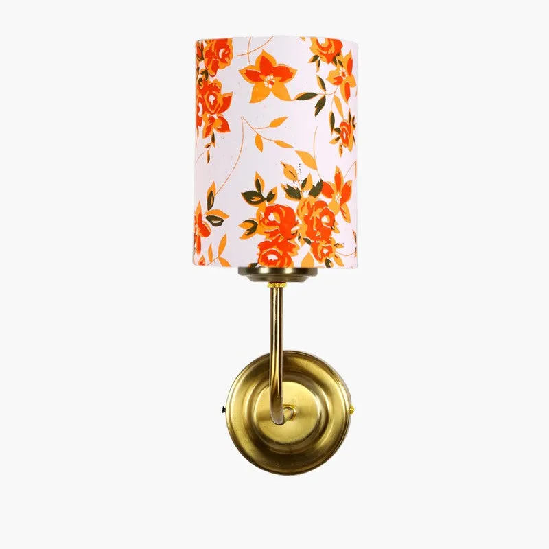Floranira Fleur Metal Wall Lamp - White,Orange media 5