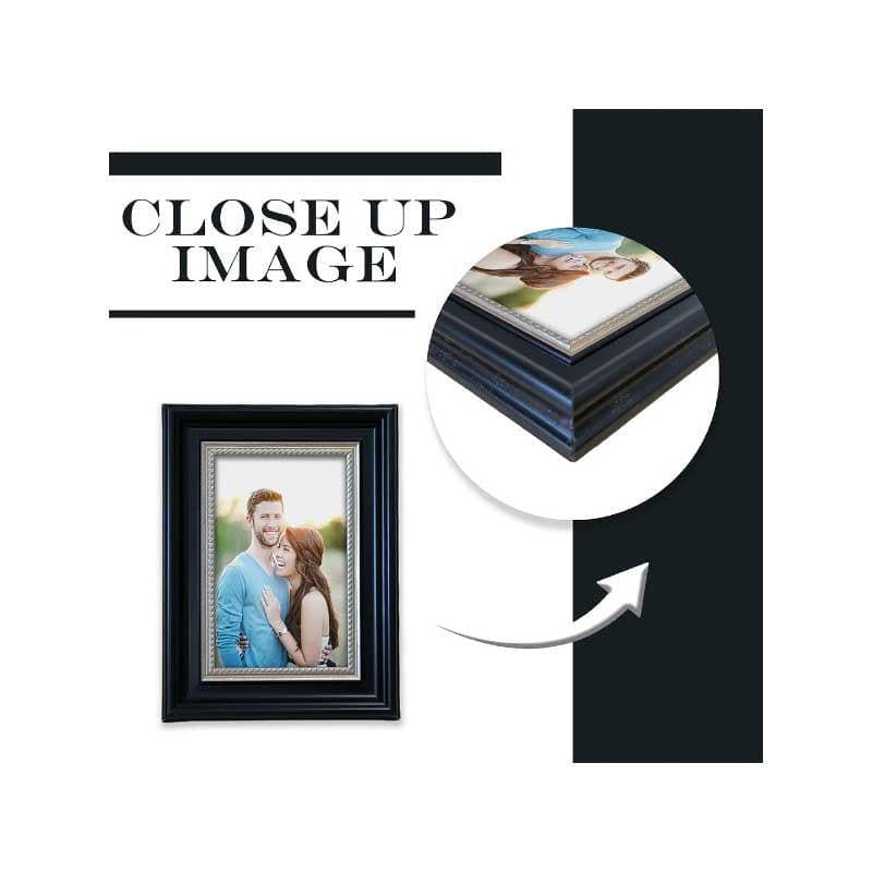 Artistic Bark Table Photo Frame media 5