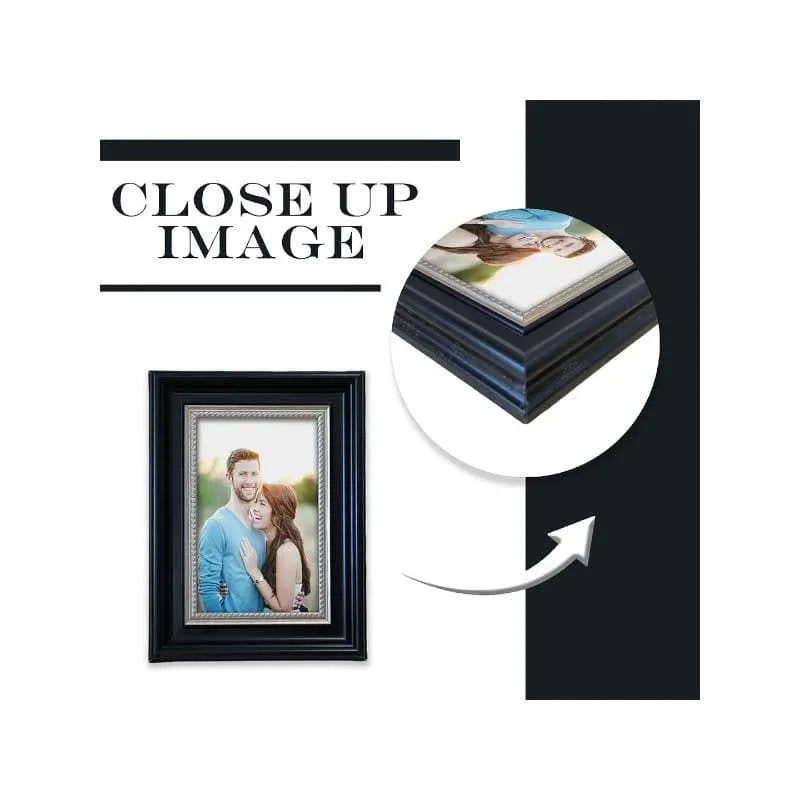 Artistic Bark Table Photo Frame media 5