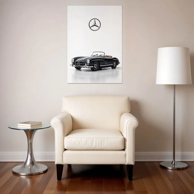 Classic Elegance Wall Poster - Black media 1