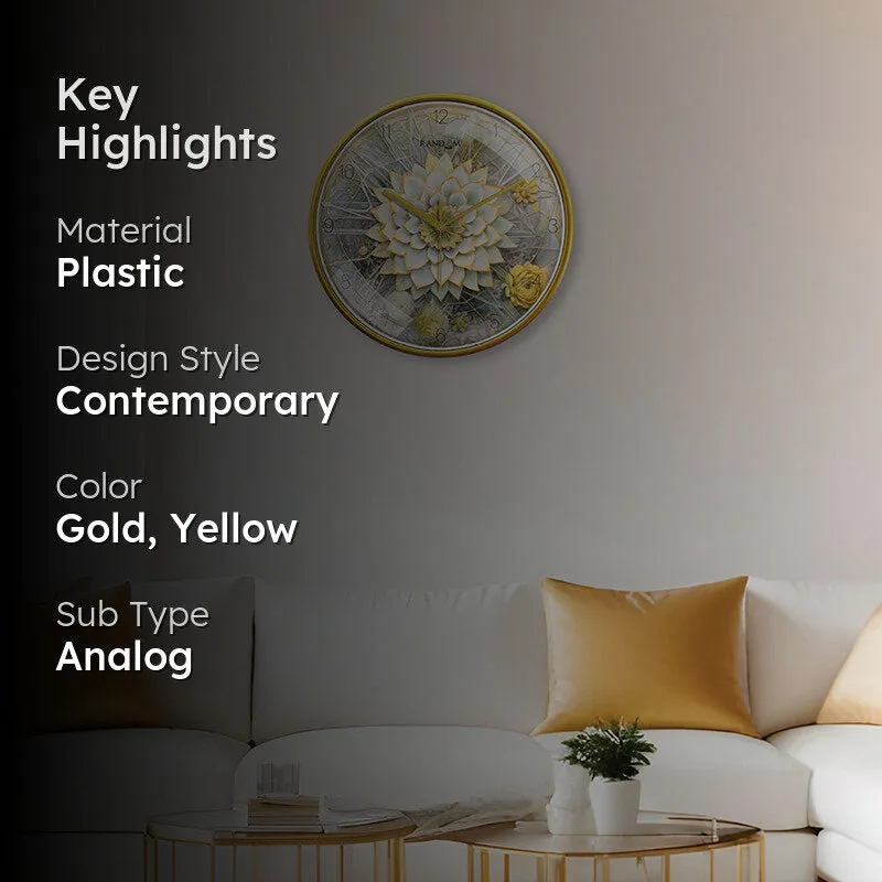 Clock Stream Analog Wall Clock media 2